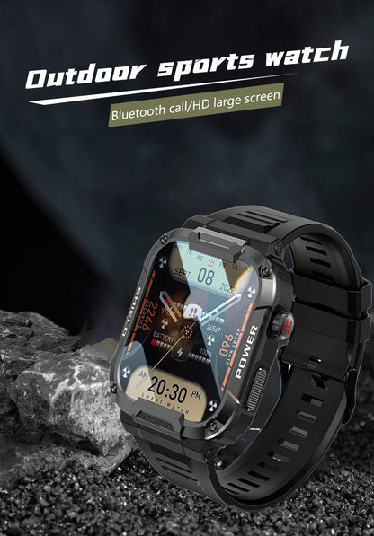 Rugged rugged sports smartwatch