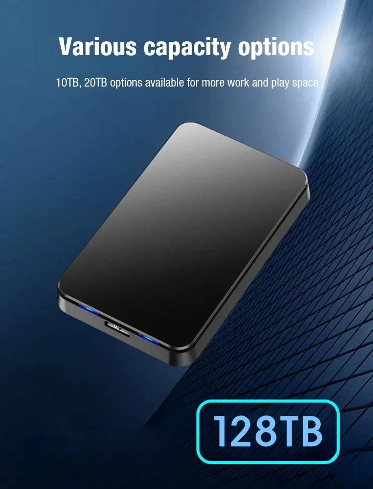 128TB Portable External SSD USB3.1 Gen2