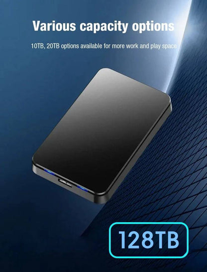 128TB Portable External SSD USB3.1 Gen2