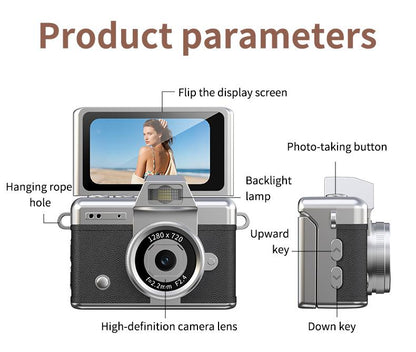 🔥Mini Digital Camera with 1.47 in LCD Screen 1080P