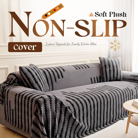 🔥Soft Plush Non-Slip Couch Cover💖