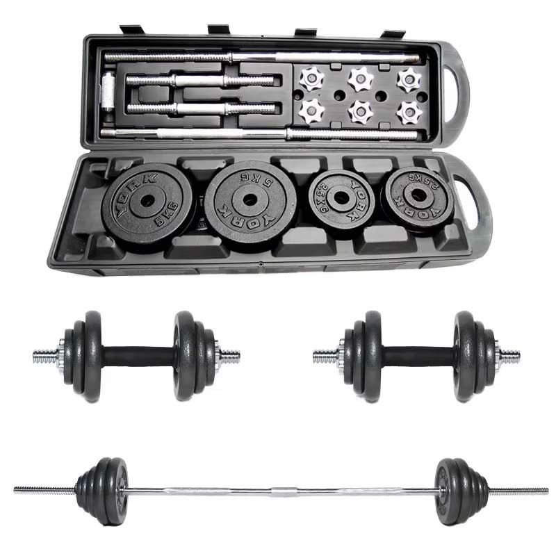 50KG Adjustable Dumbbell& Barbell Set