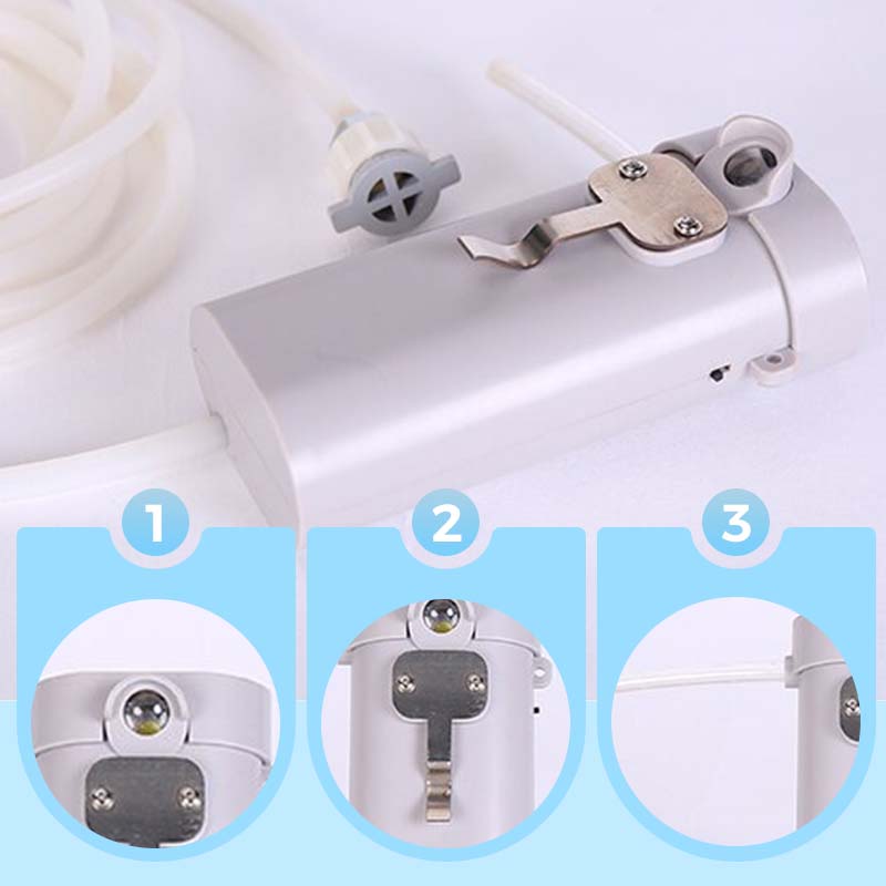 Multifunctional Portable Fishing Pump with LED
