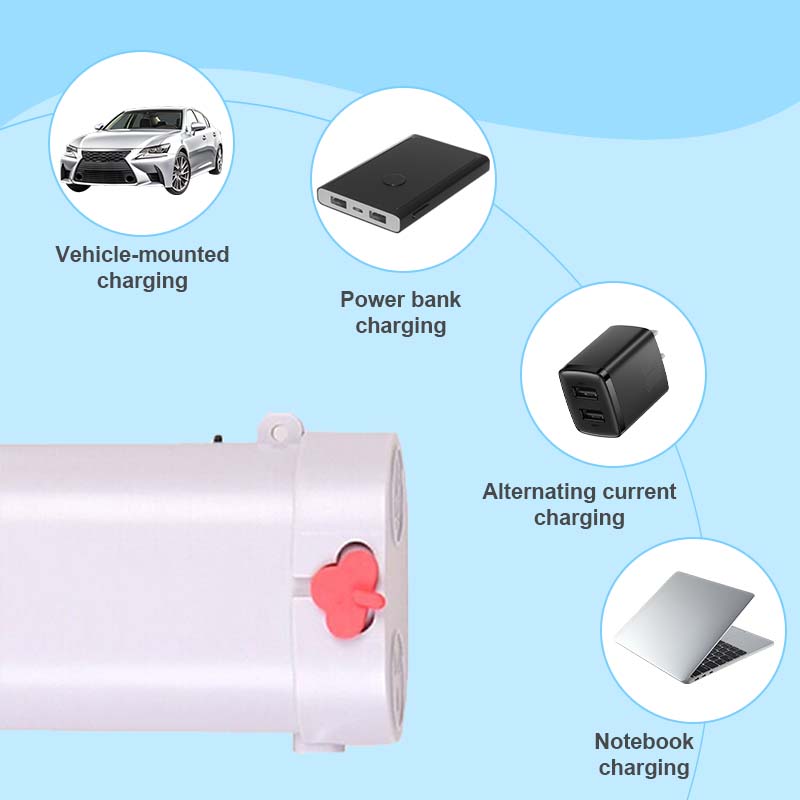 Multifunctional Portable Fishing Pump with LED