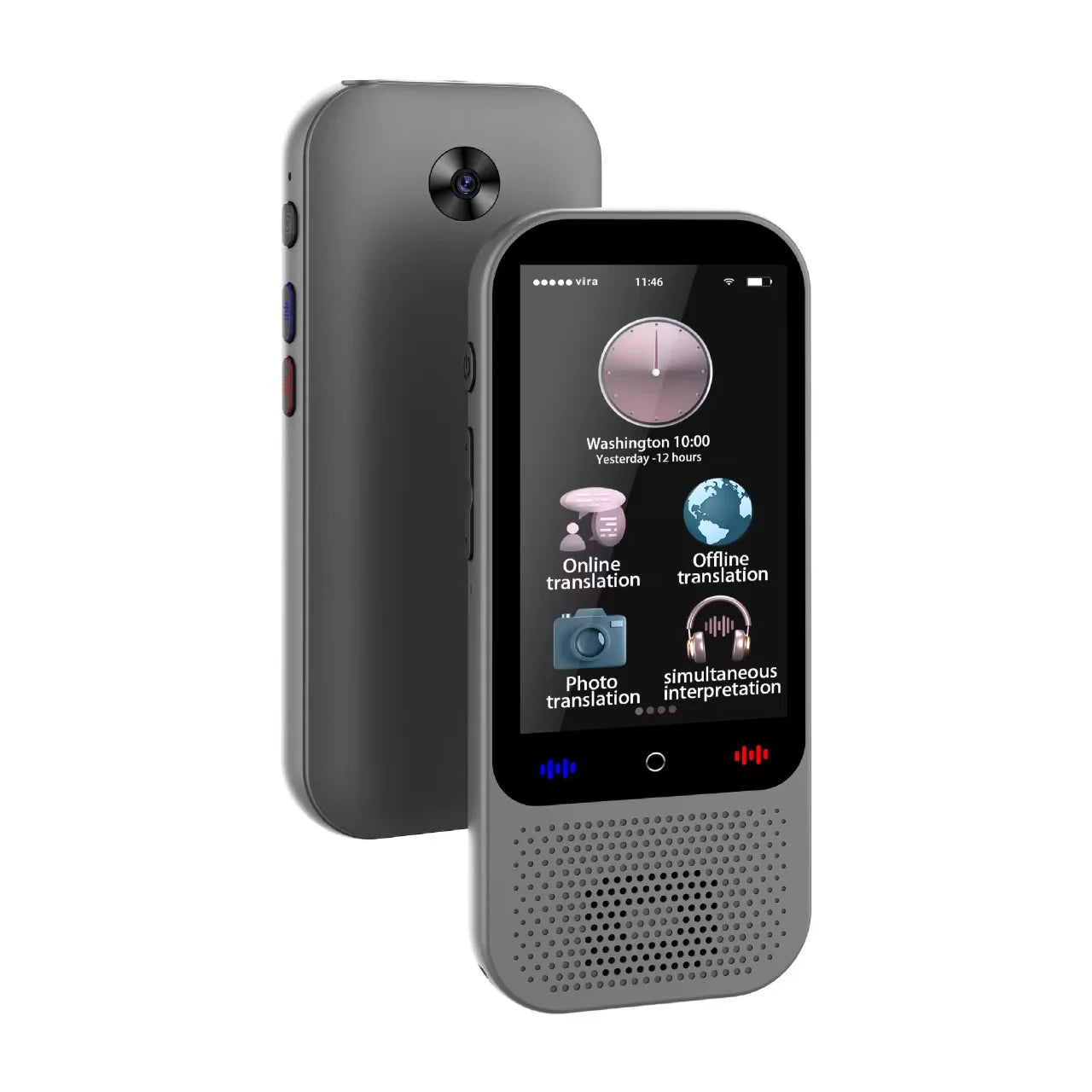 Smart language translation device, instant translation device supporting 138 languages