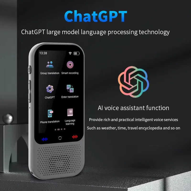 Smart language translation device, instant translation device supporting 138 languages