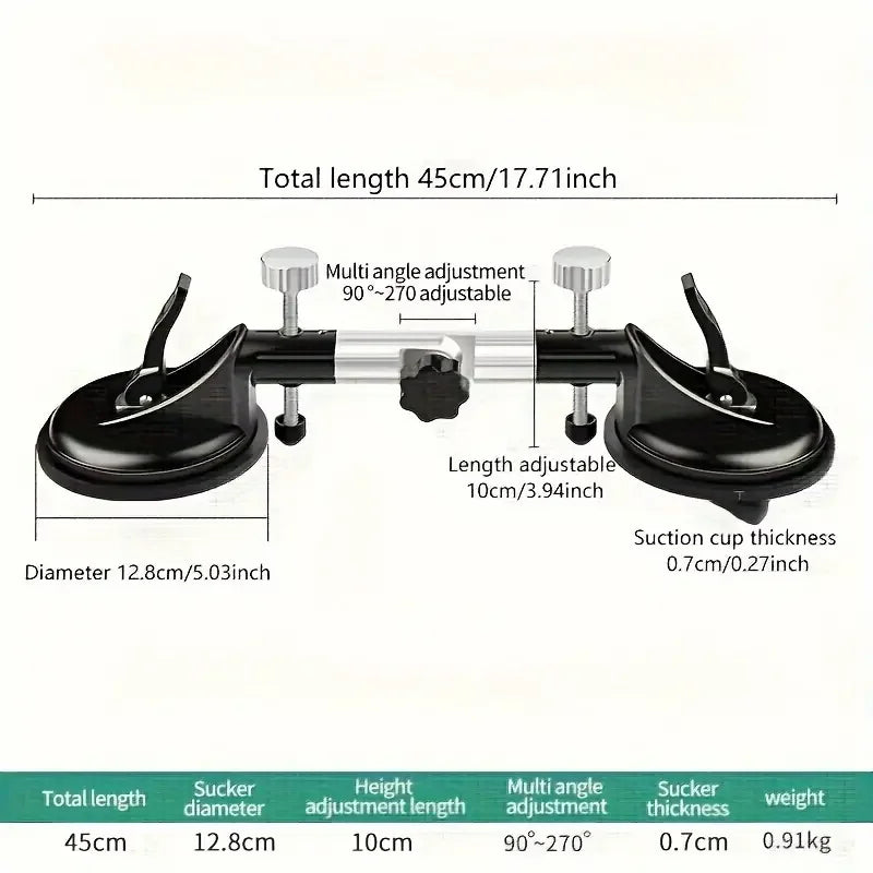 Heavy Duty Adjustable Angle Vacuum Suction Cup