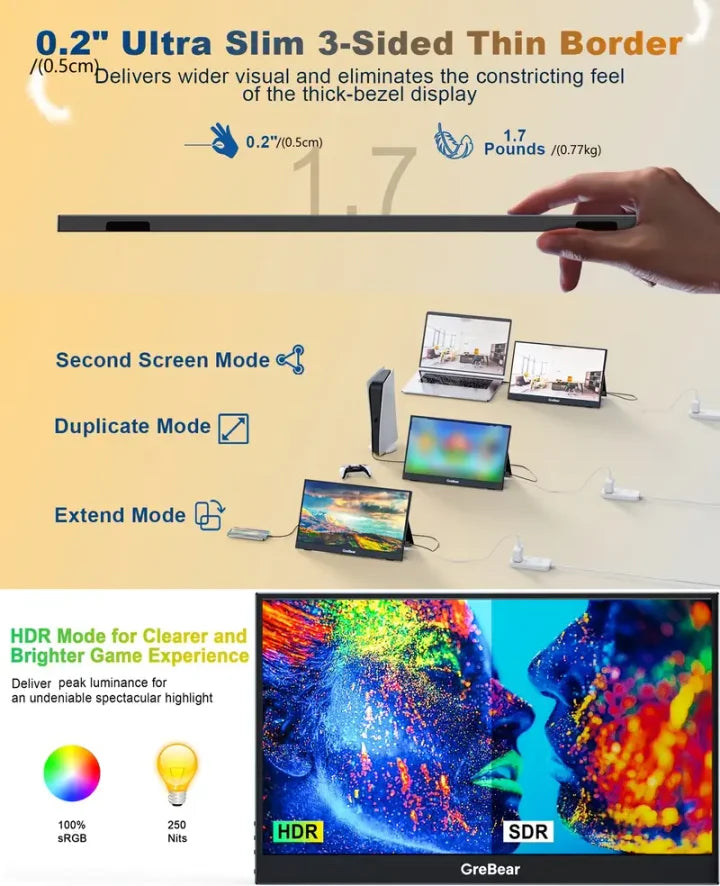15.6" Portable Monitor