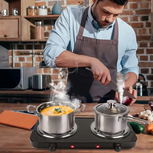 DelivePortable double plate hot plate