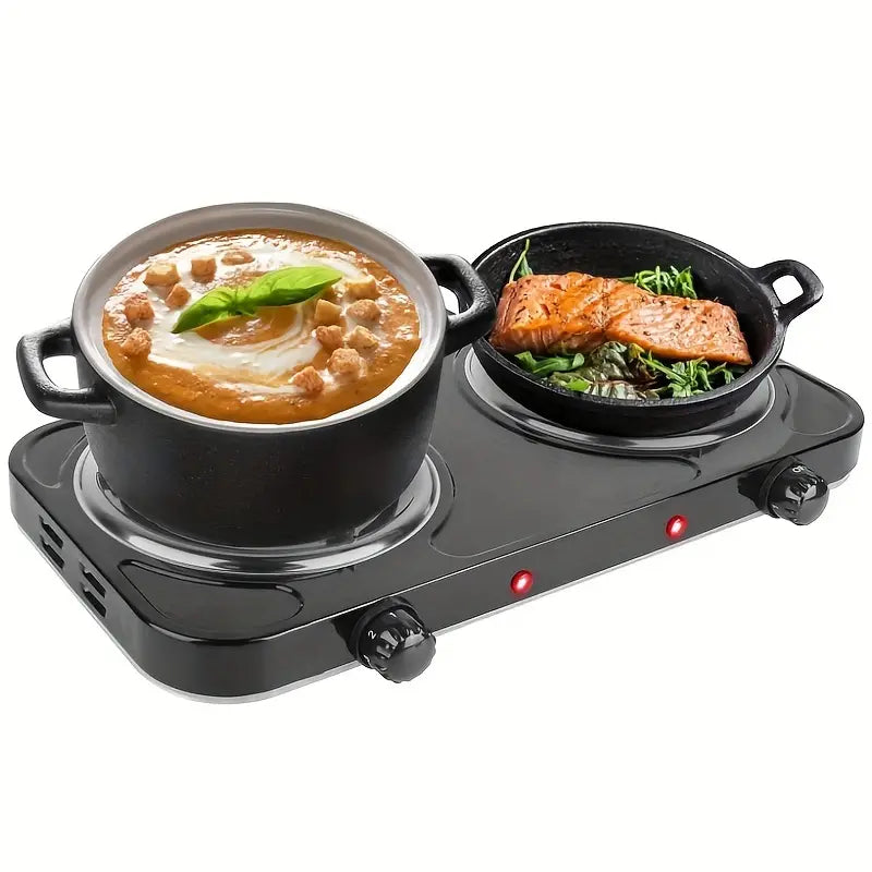 DelivePortable double plate hot plate