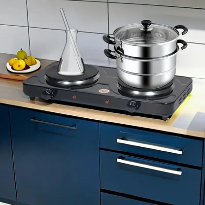 DelivePortable double plate hot plate