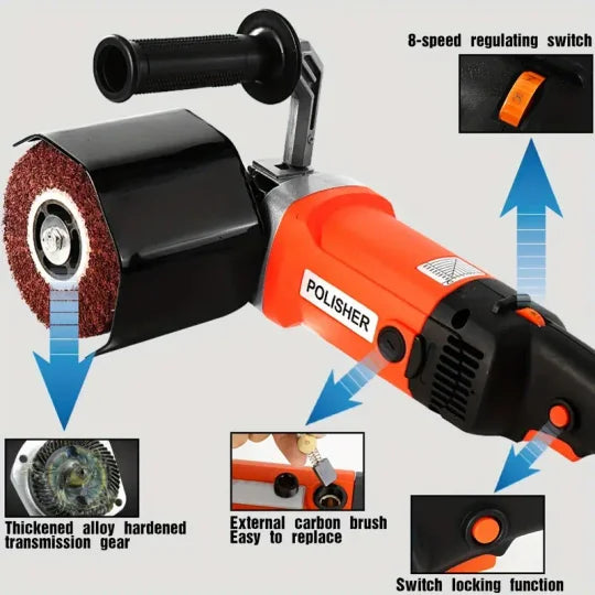 1400W Handheld Stainless Steel Polisher