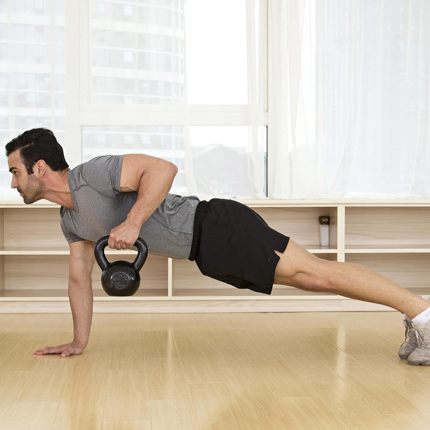 14KG cast iron kettlebell