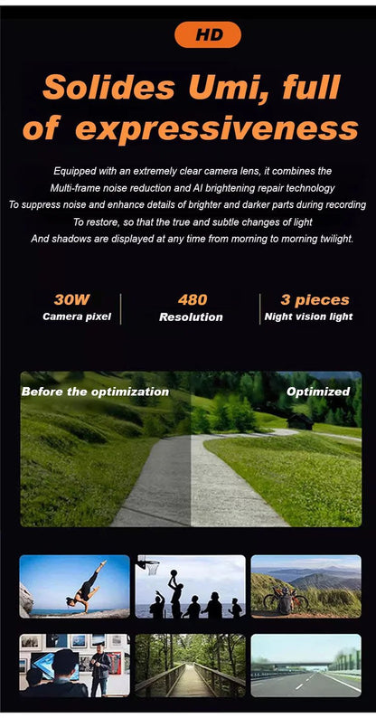 🏆🎁💥Infrared night vision portable recorder