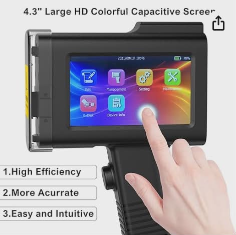 Handheld Inkjet Printer