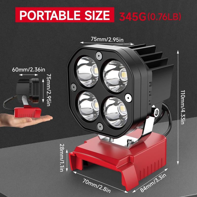 18V Cordless LED Work Light