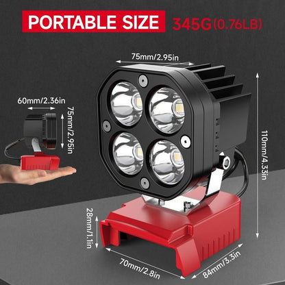 18V Cordless LED Work Light