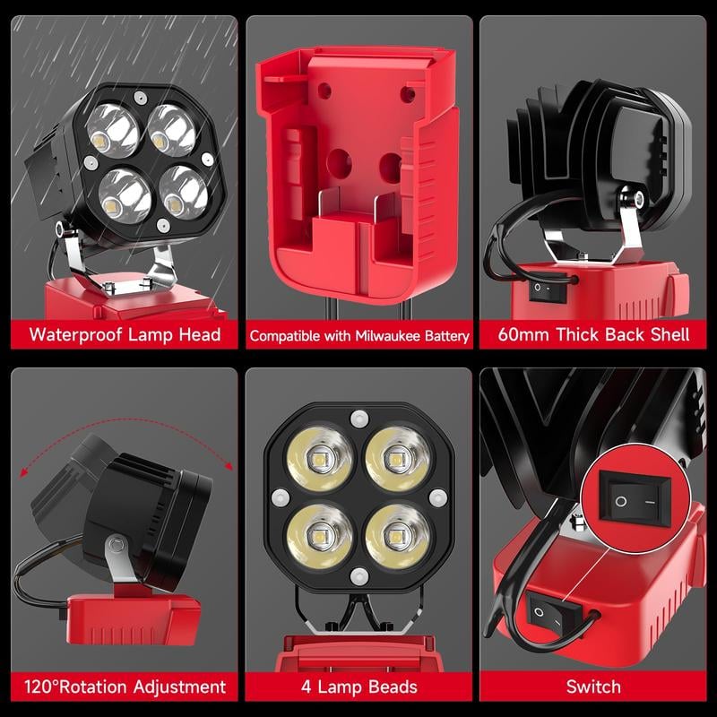 18V Cordless LED Work Light