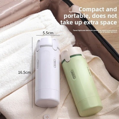 Avera 4-in-1 Travel Dispenser Bottle for Toiletries