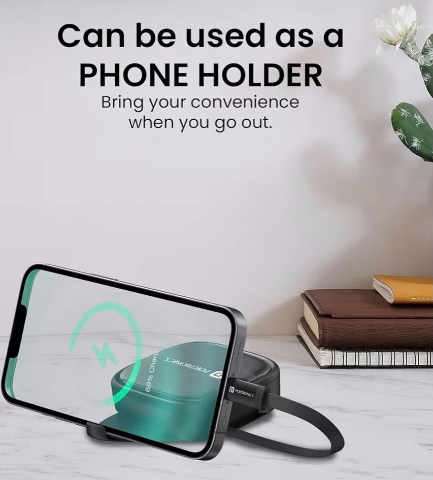 All-in-One Retractable Charging Cable Kit – Fast Charging (Up to 60W), Compact Travel Organizer for All Devices