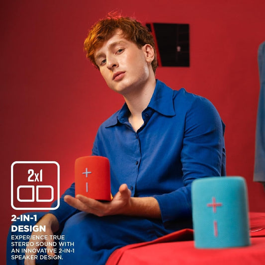Twin 2-in-1 Mini Portable Bluetooth Speaker🎶