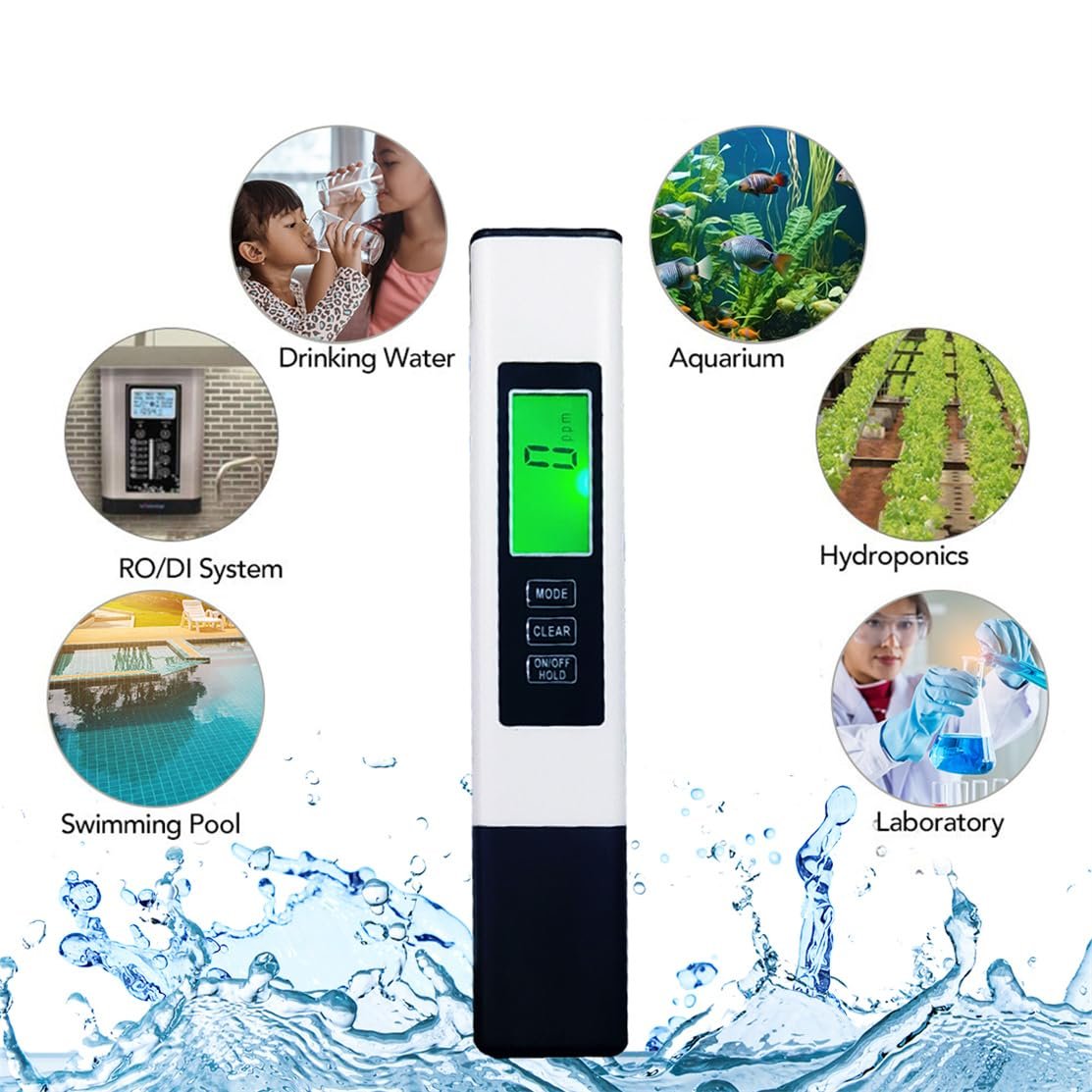 New 4 in 1 Tds Meter Digital Water Tester