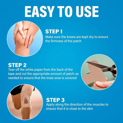 20pcs Precut Kinesiology Tape For Knees