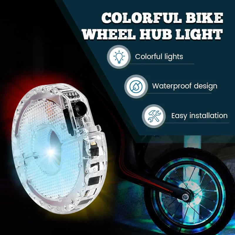 🚴 Bunte Fahrradfelgenbeleuchtung — Für coole Nächte & mehr Sicherheit 🎉💡