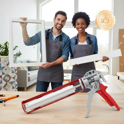 Bearing Caulking Gun with Rotating Barrel