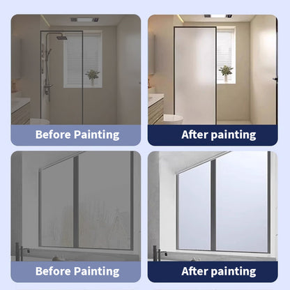 Water-Based Transparent Frosted Glass Paint