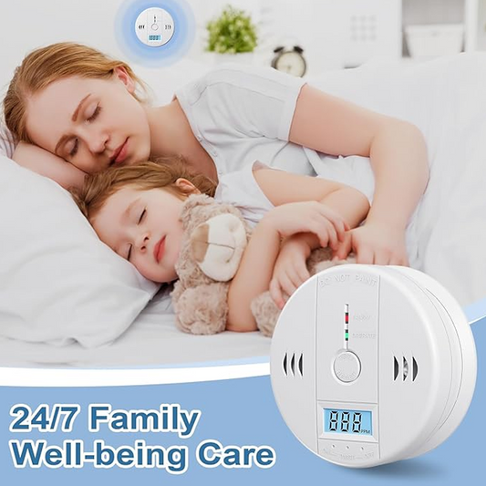 High-Accuracy Carbon Monoxide Detector Alarm