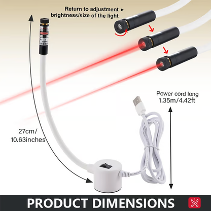 Magnetic Positioning Quilting Light for Sewing Machine