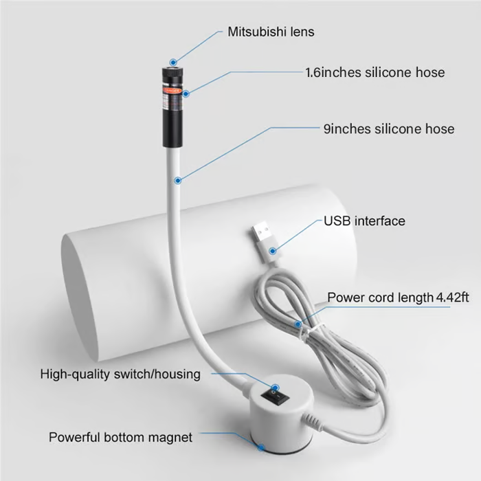 Magnetic Positioning Quilting Light for Sewing Machine