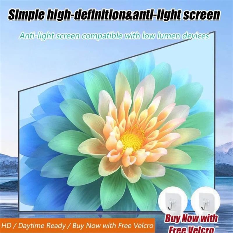 High Definition Projection Screen - 120-inch Diagonal 🎬🌟