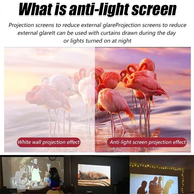 High Definition Projection Screen - 120-inch Diagonal 🎬🌟