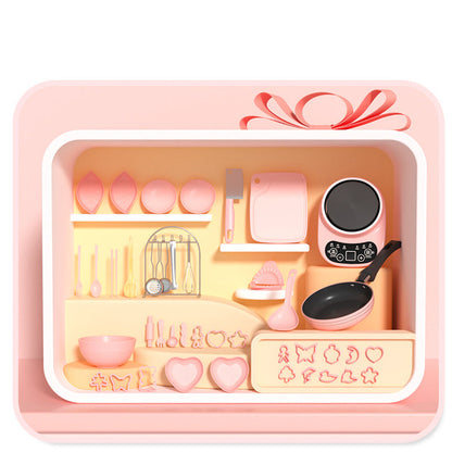 Kids Cooking Sets Real- Safe Mini Kitchen Set