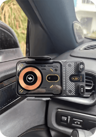 Smart Sensing Phone Holder, Car Fast Charging Wireless Charger
