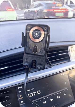 Smart Sensing Phone Holder, Car Fast Charging Wireless Charger