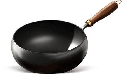 Wok antiadherente utensilios de cocina