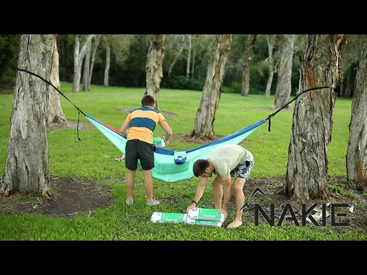Recycled Hammock with Straps