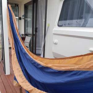 Recycled Hammock with Straps