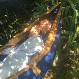 Recycled Hammock with Straps