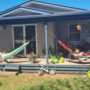Recycled Hammock with Straps