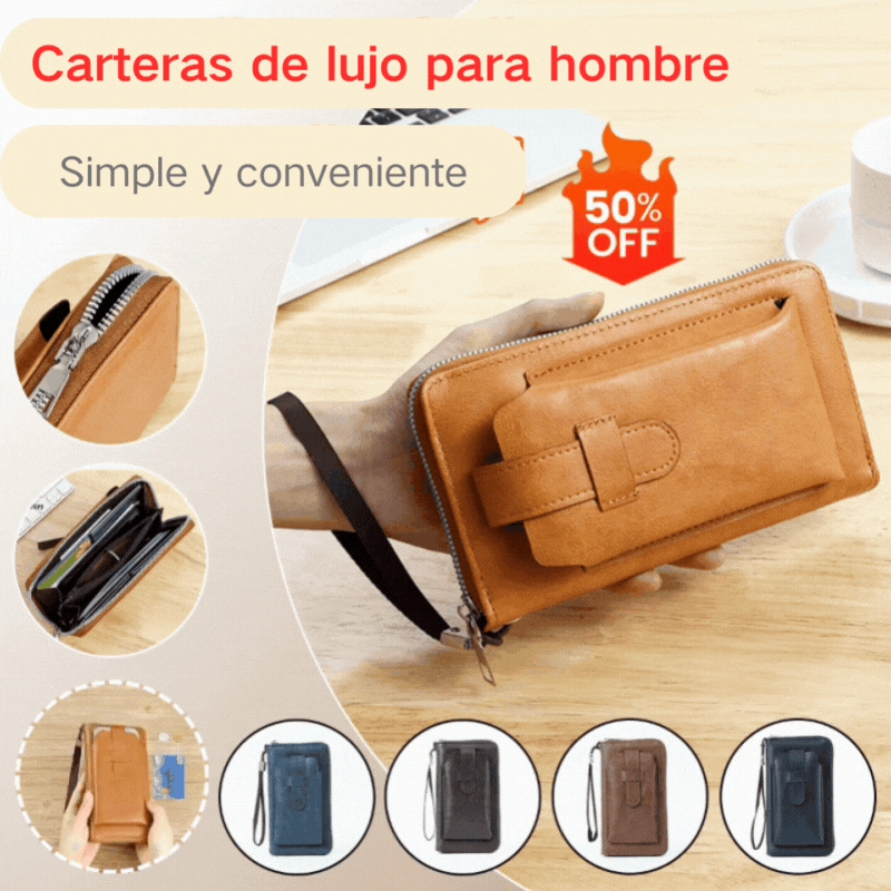 Retro Style Multifunctional Wallet