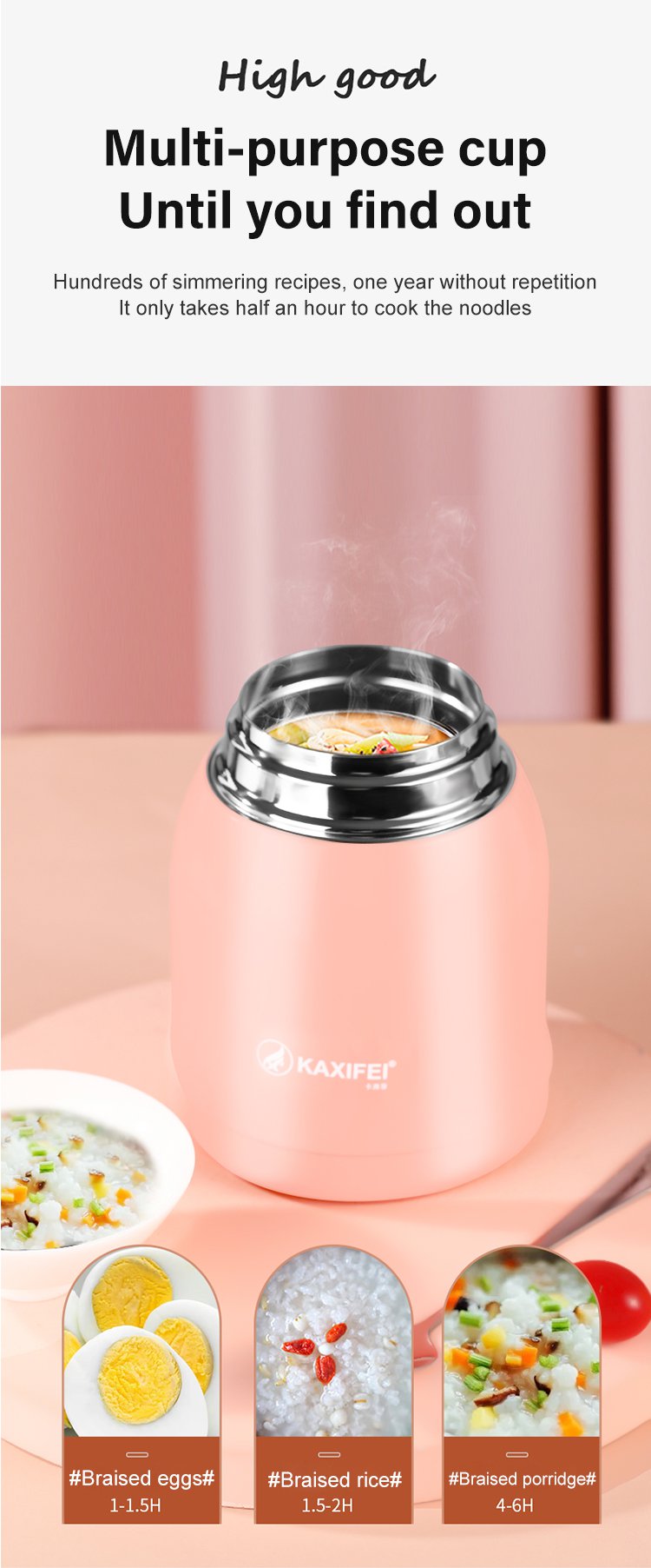 Cassifie 304 stainless steel stew pot