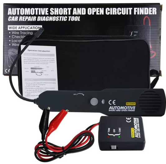 Electrical open and short circuit detector for cars