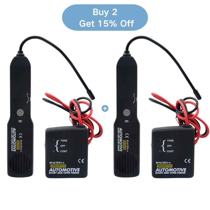 Electrical open and short circuit detector for cars