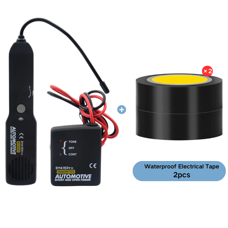 Electrical open and short circuit detector for cars