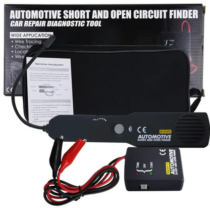 Electrical open and short circuit detector for cars