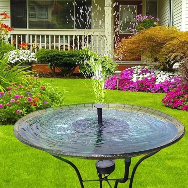 Solar Powered Fountain